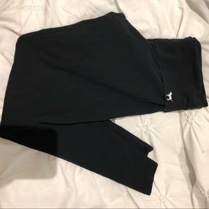 PINK fold over leggings